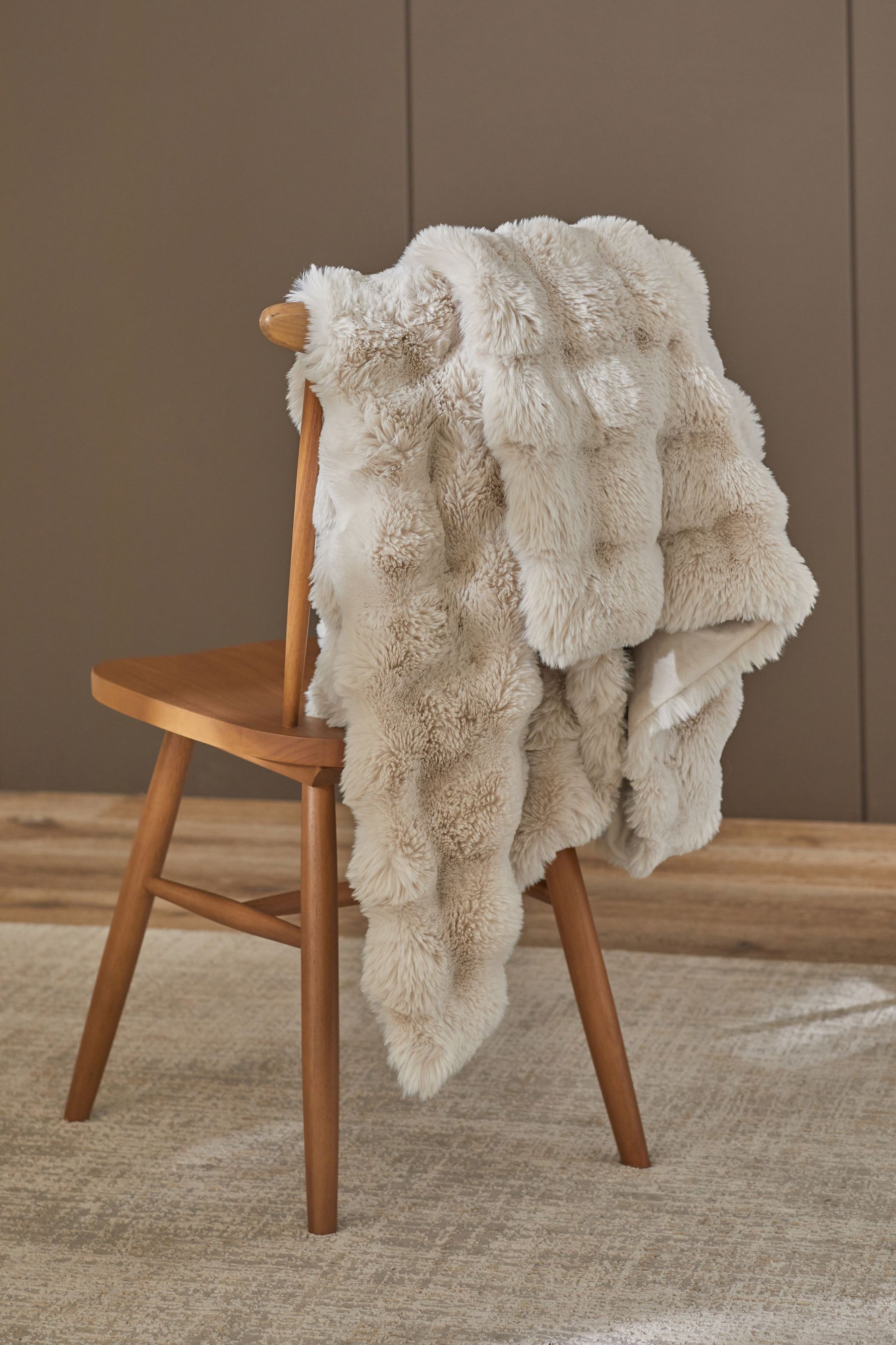 Aspen faux fur throw on sale
