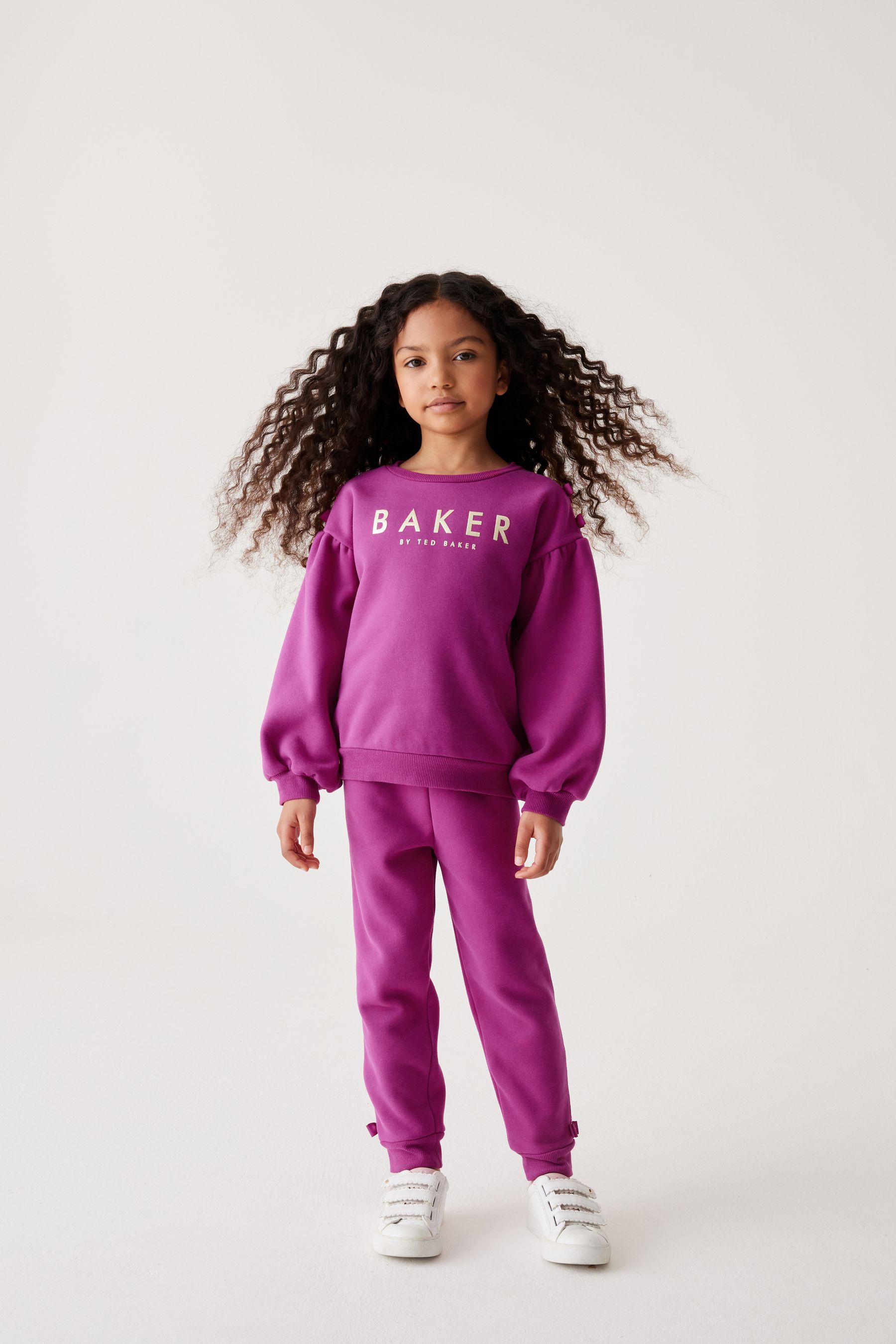 Buy Baker by Ted Baker 100 Cotton Bow Sweater Joggers Set from Next United Arab Emirates