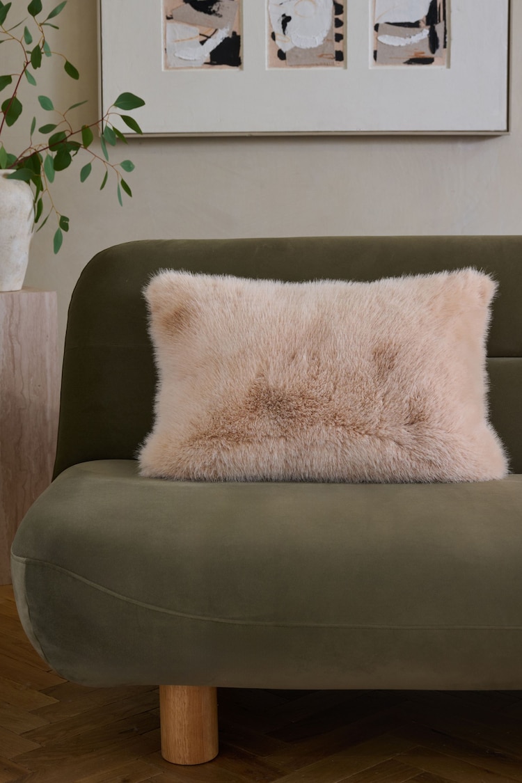 Loulou Faux Fur Cushion - Image 1 of 3