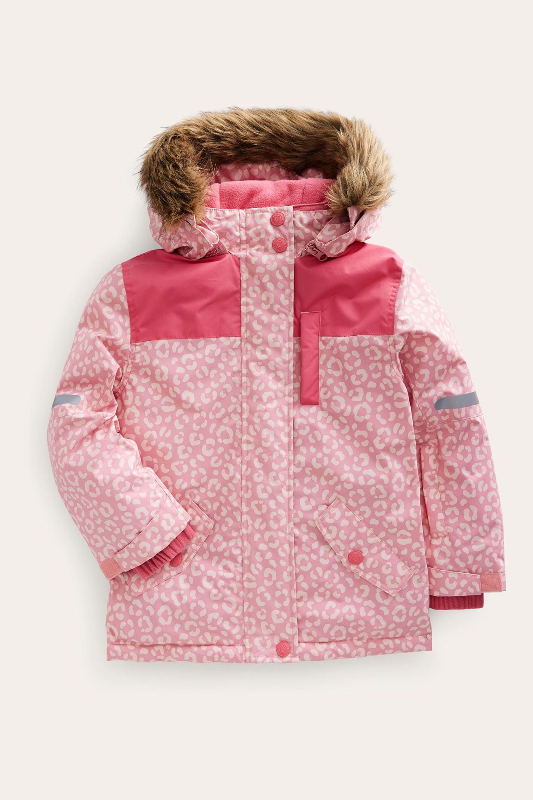 Buy Boden Pink All Weather Waterproof Hooded Coat from Next Luxembourg