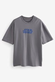 Grey Star Wars Licence T-Shirt - Image 5 of 7