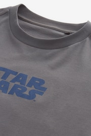 Grey Star Wars Licence T-Shirt - Image 6 of 7