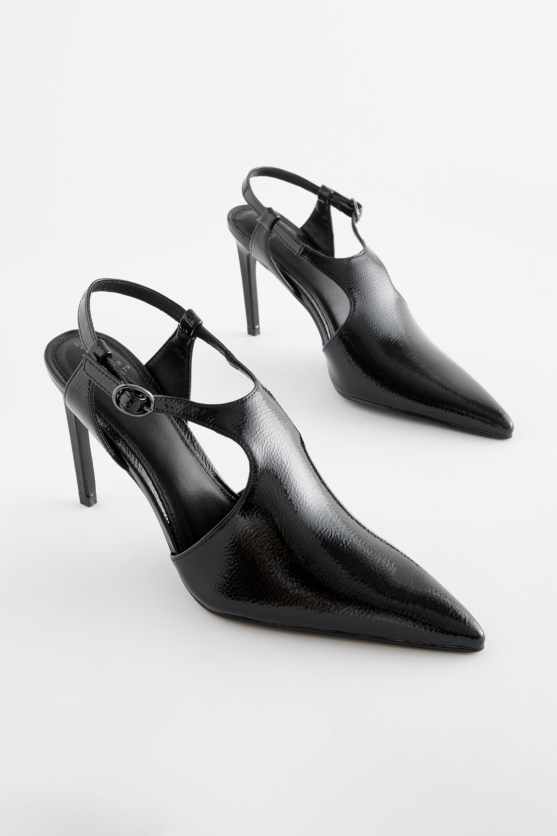 Cut out heel shoes store