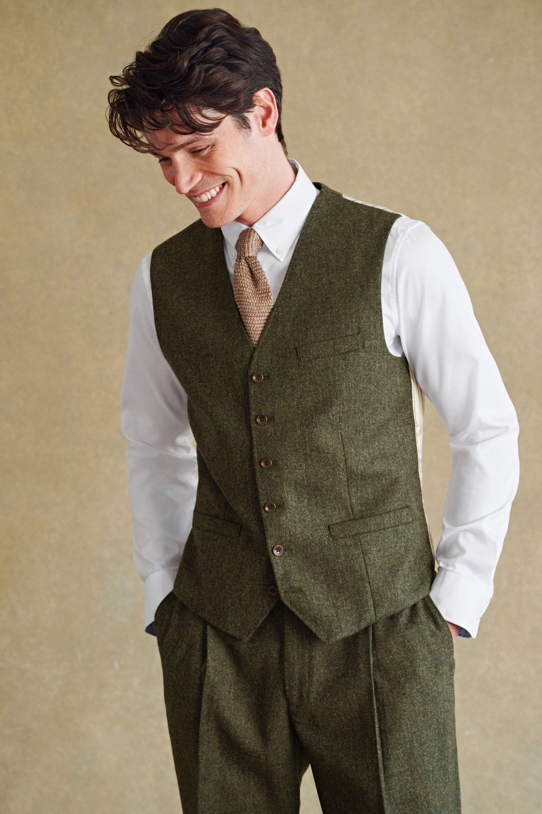 Buy Barbour Green Donegal Waistcoat from the Next UK online shop