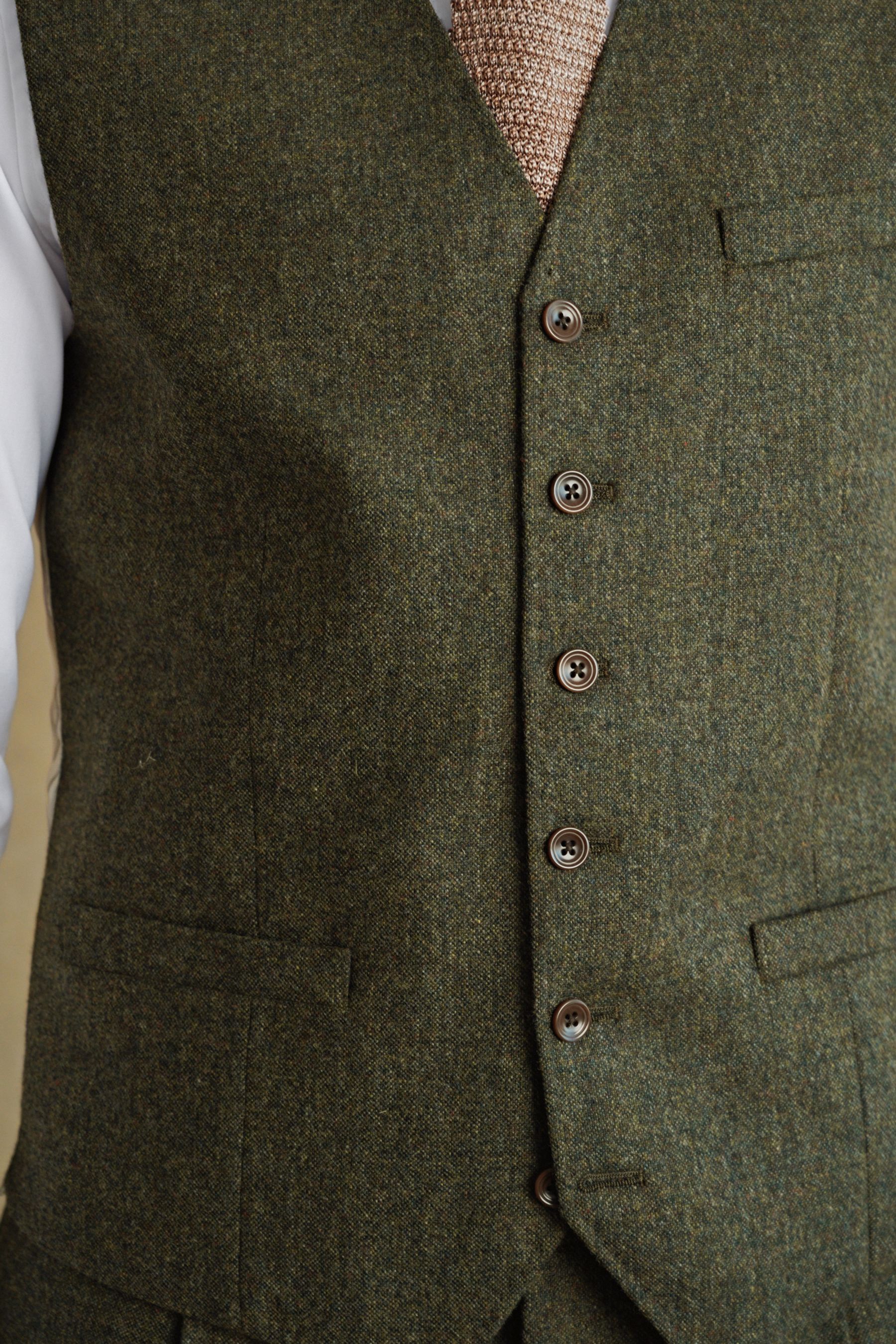 Buy Barbour Green Donegal Waistcoat from the Next UK online shop