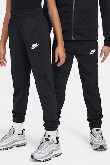Nike Black Full Zip Tracksuit
