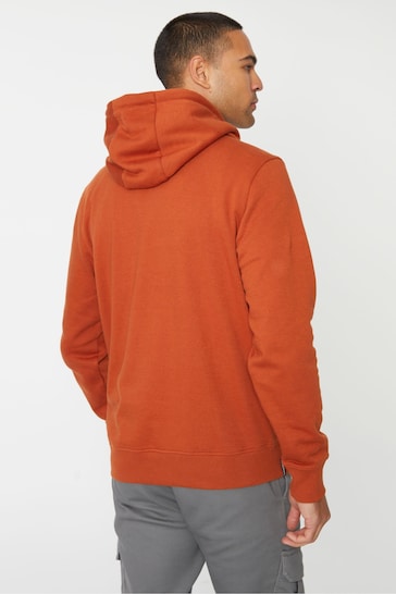 Threadbare Orange Overhead Pullover Hoodie