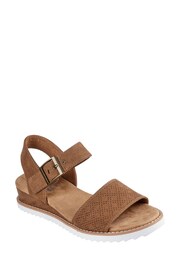 Skechers Brown Desert Kiss Serendipitous Sandals - Image 3 of 5