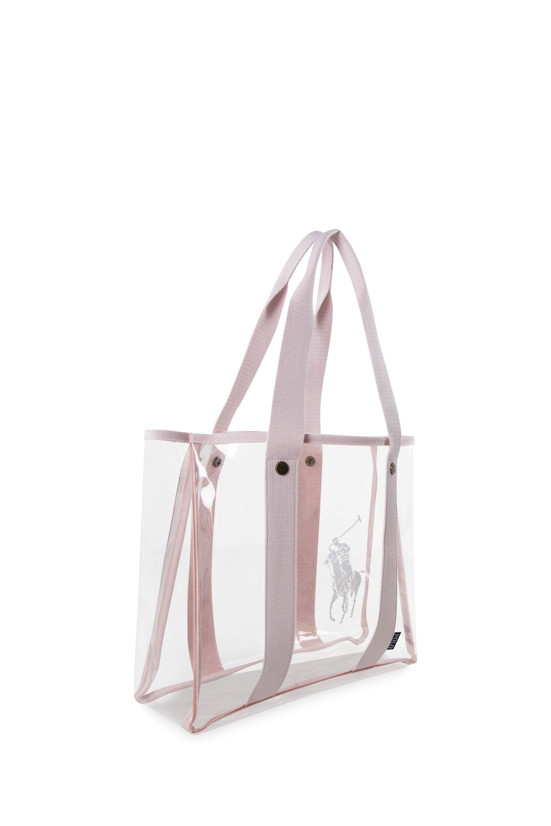 Buy Polo Ralph Lauren Pink Pony Logo PU Tote Bag With Pouch from Next Ireland