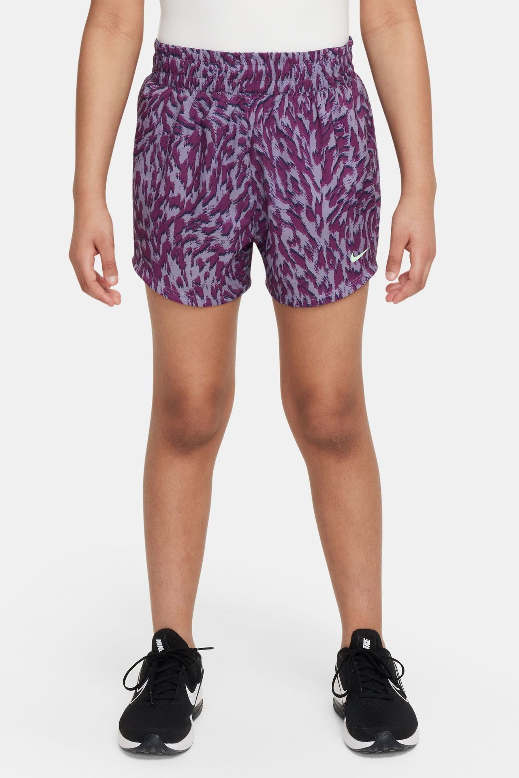 Buy Nike Purple One Woven High Rise Shorts from Next Lithuania
