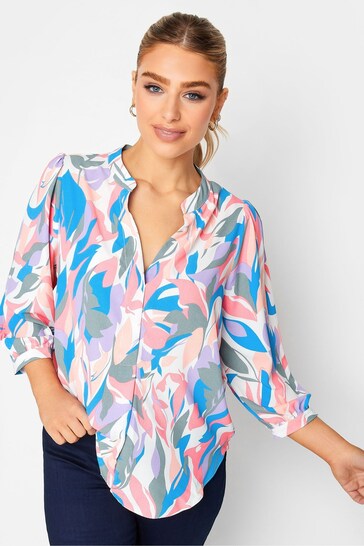 M&Co Pink 3/4 Sleeves Blouse