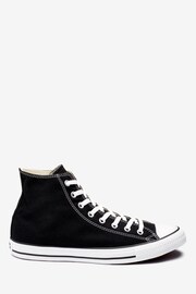 Converse Black Chuck Taylor All Star High Trainers - Image 4 of 9
