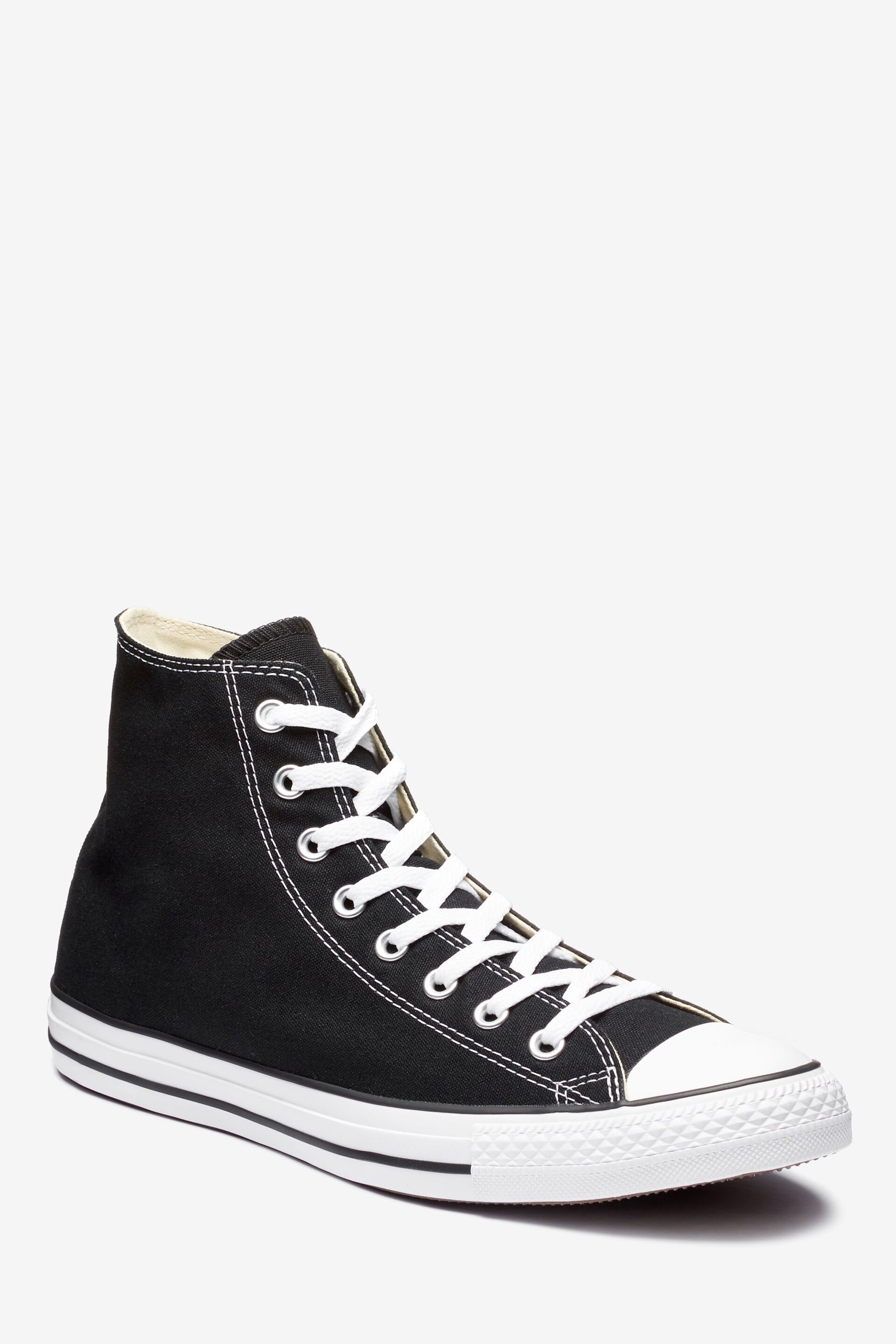 Converse Black Chuck Taylor All Star High Trainers - Image 5 of 9