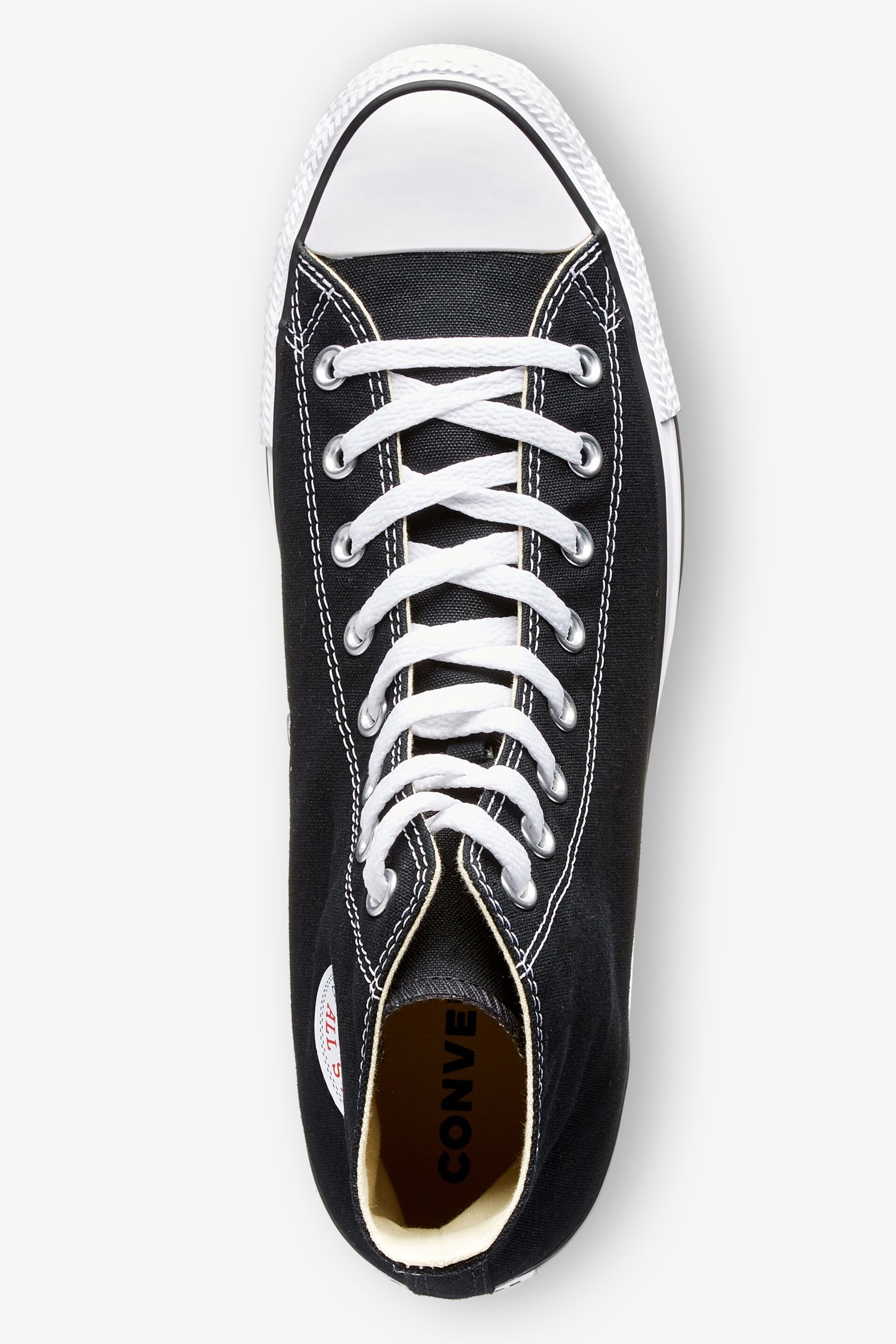 Converse Black Chuck Taylor All Star High Trainers - Image 6 of 9