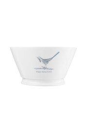 Mary Berry White Garden Forget Me Not Medium Serving Bowl - Image 3 of 4