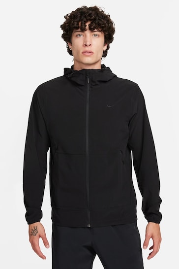 Nike Black Repel Unlimted Hooded Running Jacket