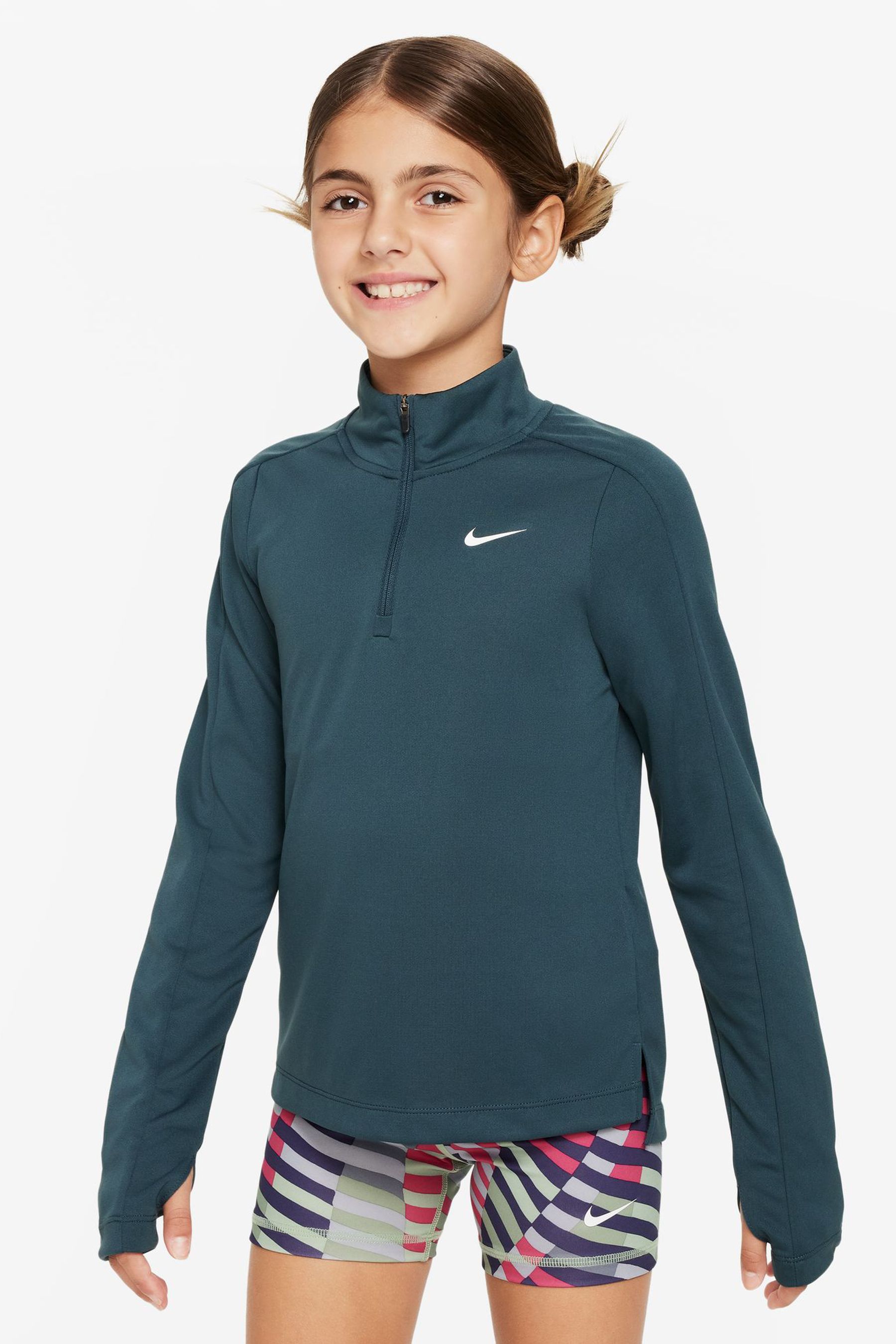 Nike half zip long sleeve cheap