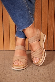 Skechers Natural Bobs Desert Chill Sweet Crossing Sandals - Image 3 of 8