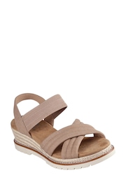 Skechers Natural Bobs Desert Chill Sweet Crossing Sandals - Image 6 of 8