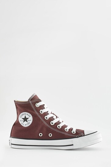 Converse Brown Chuck Taylor High Top Trainers