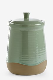 Sage Green Wolton Biscuit Jar - Image 3 of 3