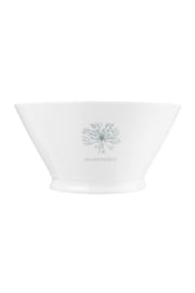 Mary Berry White Garden Agapanthus Large Serving Bowl - Image 3 of 4