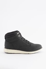 Black Warm Lined Boots - Image 3 of 6