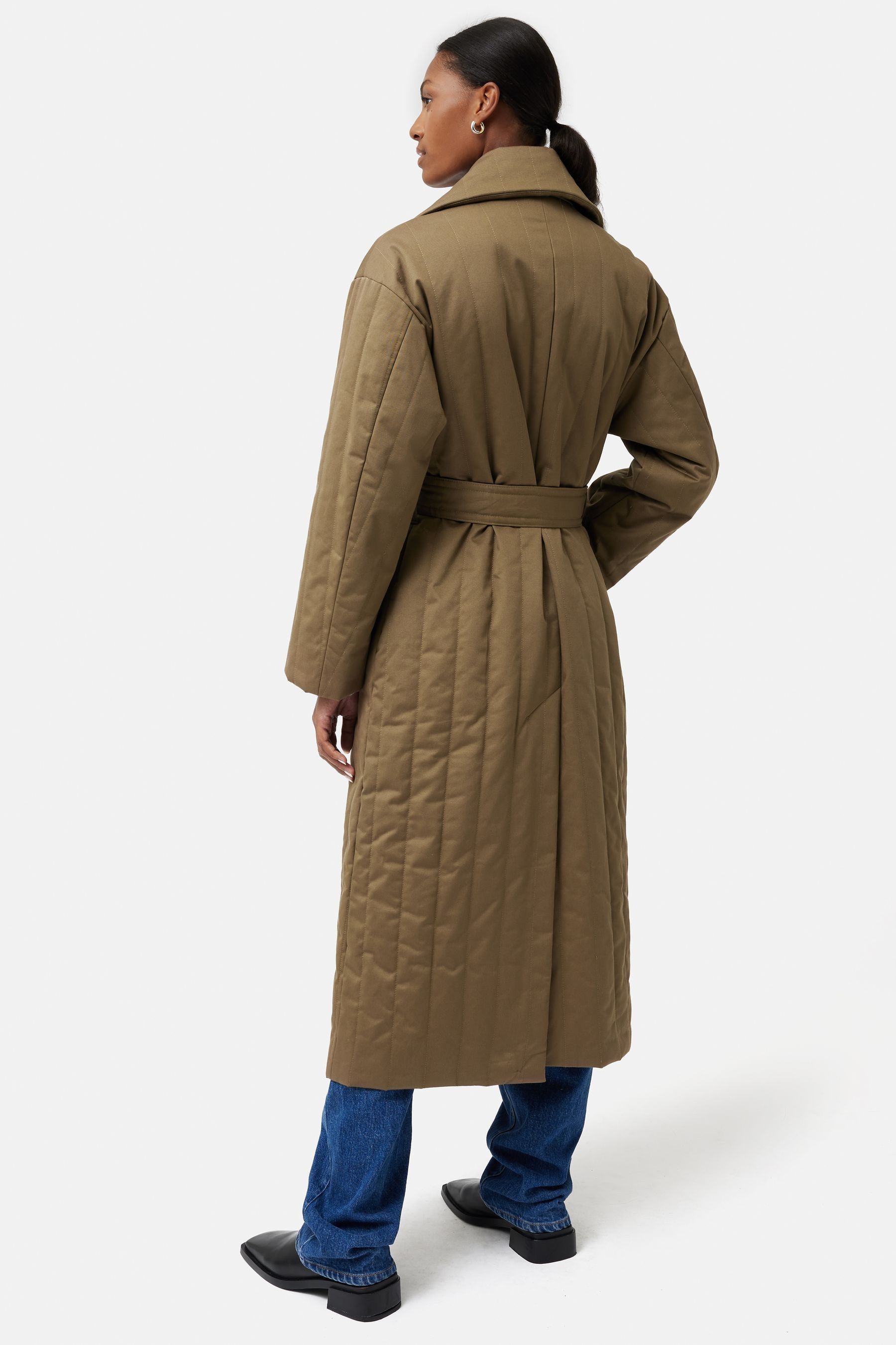 Jigsaw green coat deals