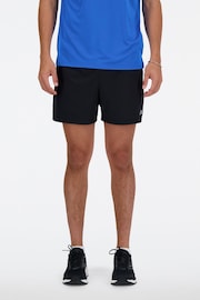 New Balance Black Mens Sport Essentials 7" Shorts - Image 1 of 6