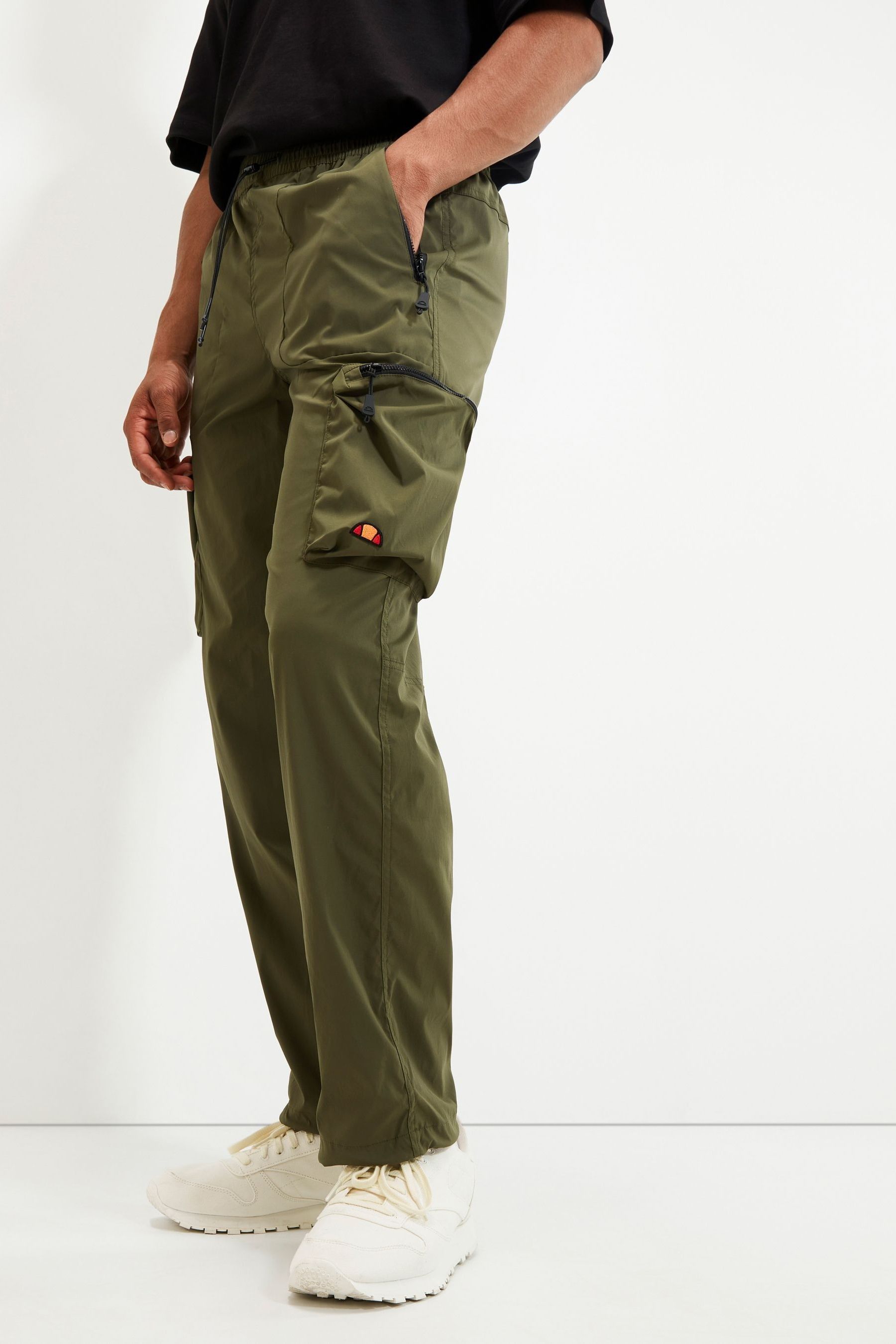 Buy Ellesse Green Squadron Cargo Joggers from Next Oman