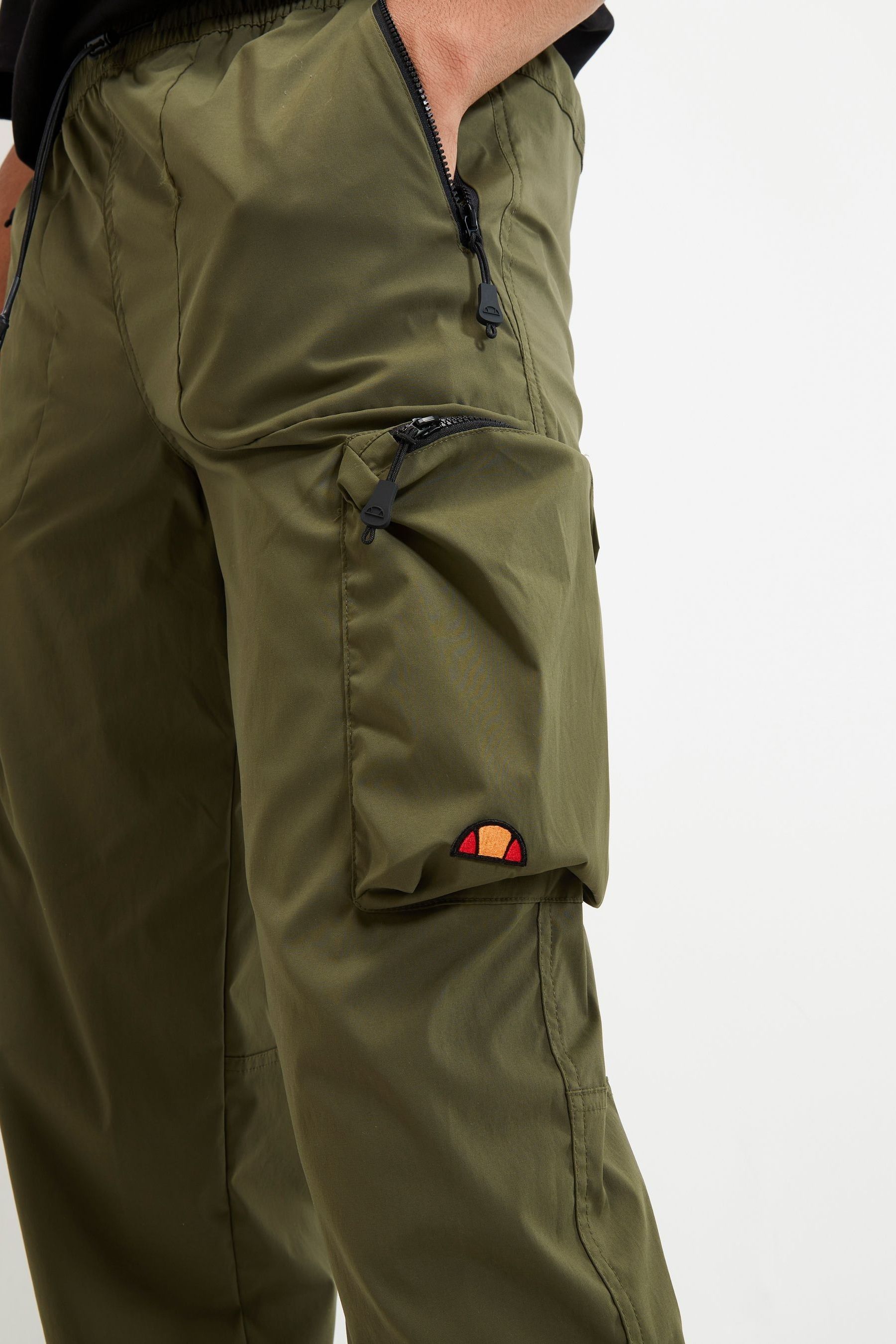 Buy Ellesse Green Squadron Cargo Joggers from Next Oman