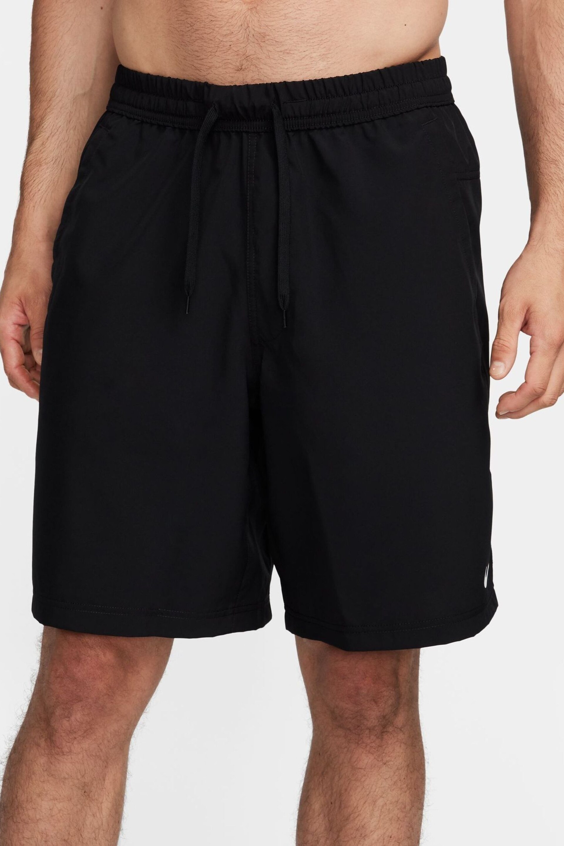 Nike Black Form Dri-FIT 9 inch Unlined Versatile Shorts - Image 4 of 7