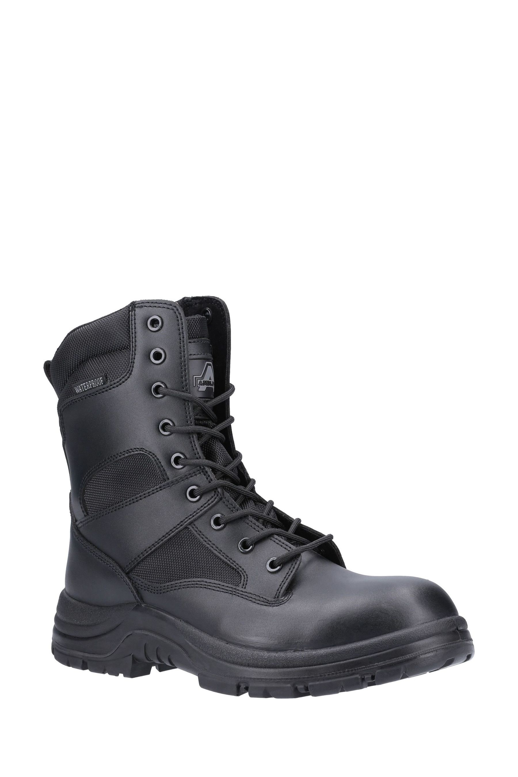 Buy Amblers Safety Black Combat Waterproof Lace Up Boots from the Next UK online shop
