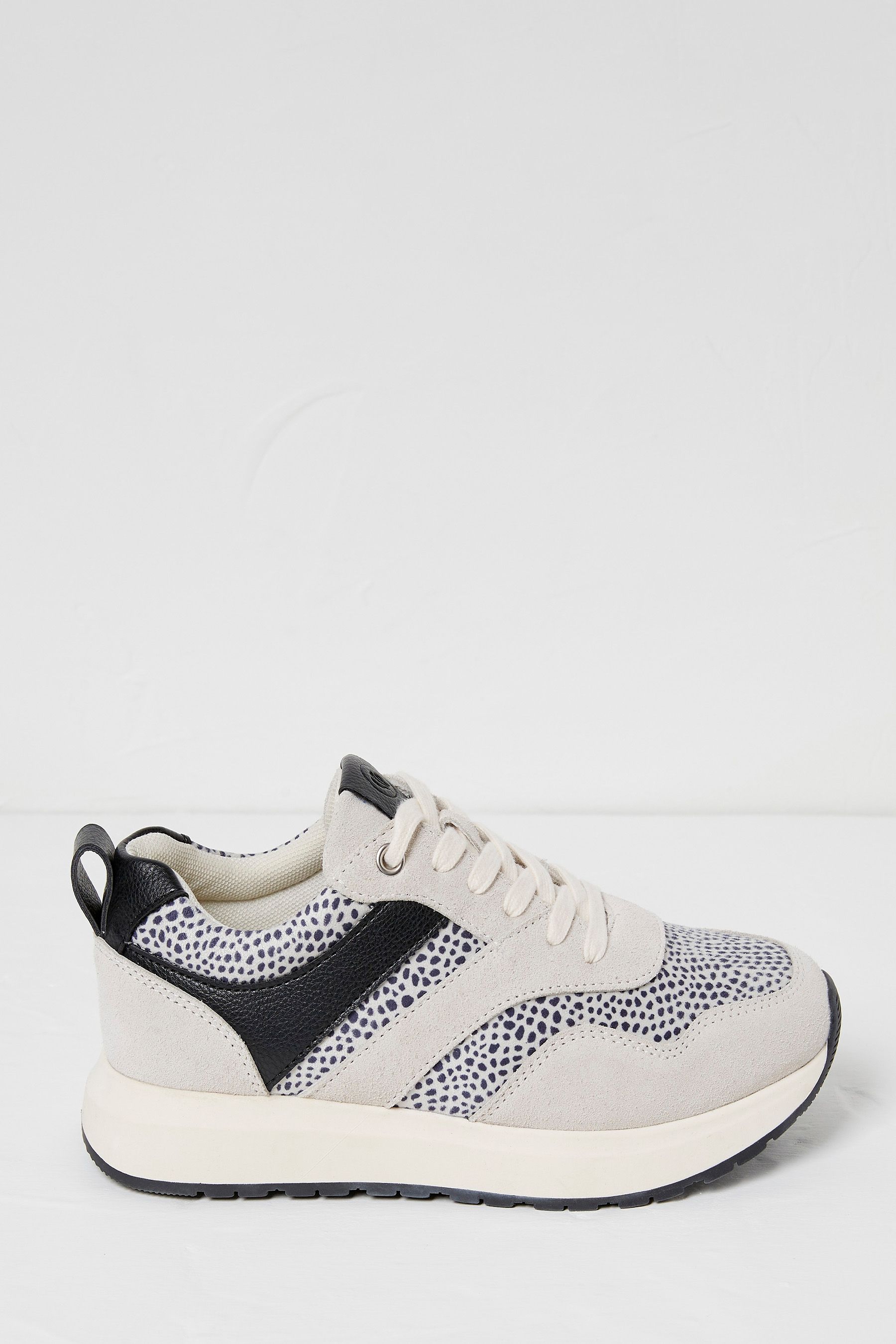 Buy FatFace Black Nessa Runner Trainers from Next Luxembourg