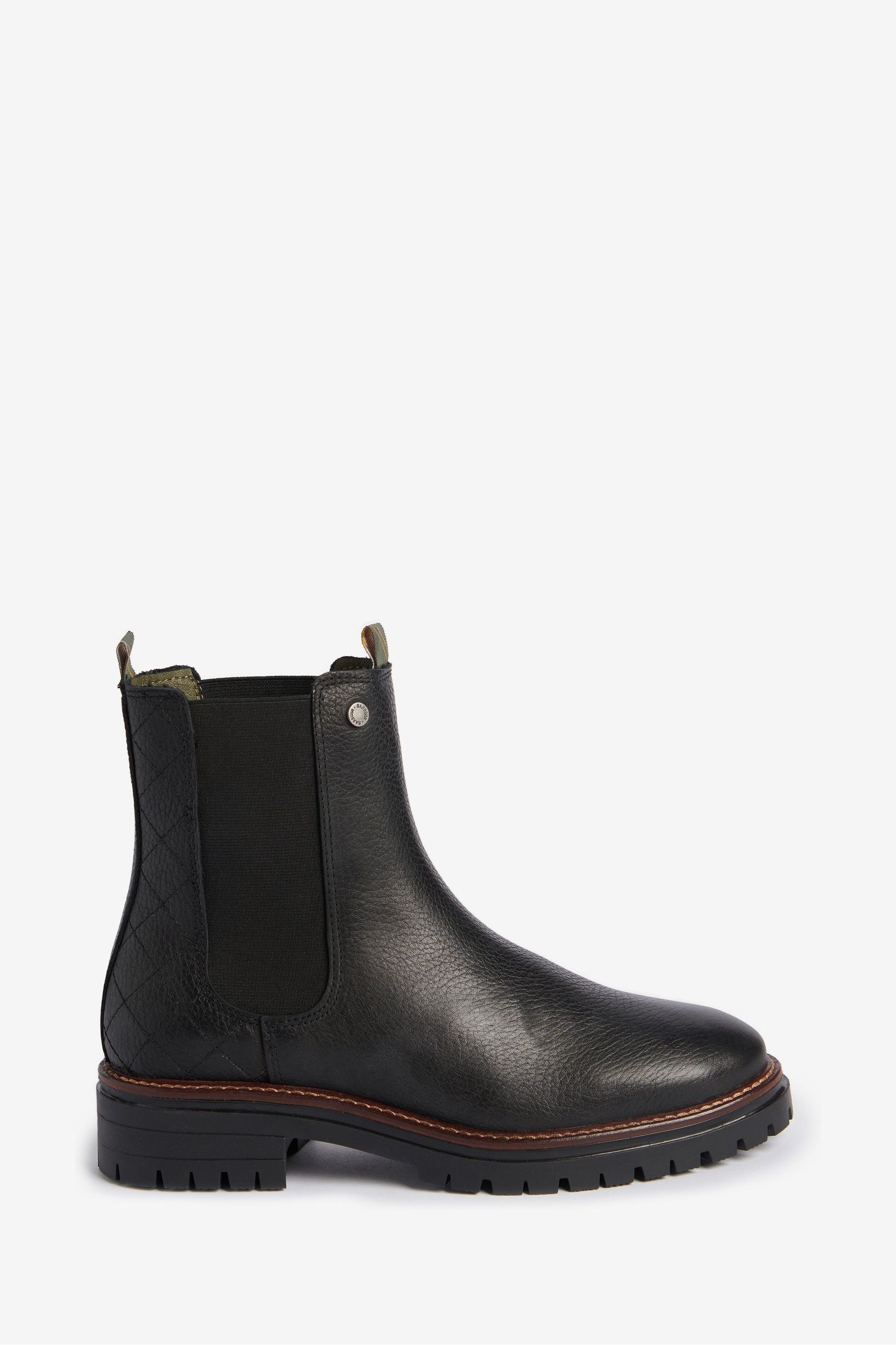 Buy Barbour Black Evie Leather Chelsea Boots from the Next UK online shop