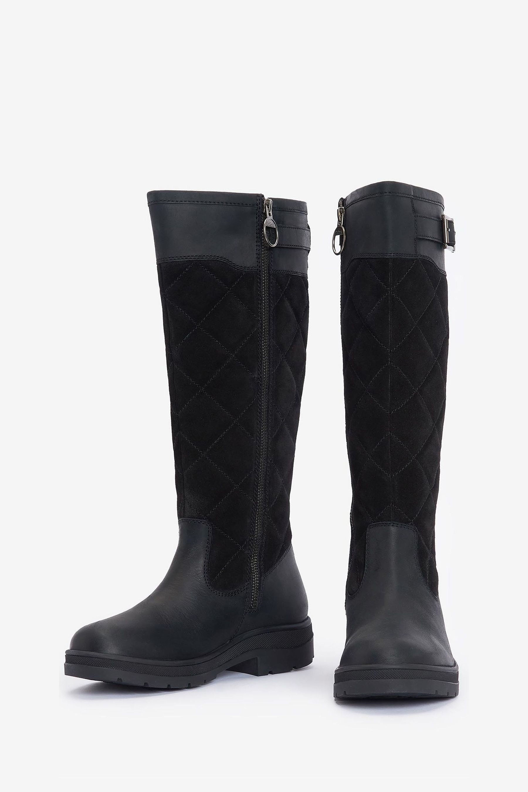 Buy Barbour Black Oak Waterproof Tall Boots from the Next UK online shop