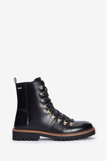 Barbour® Black Blake Hiker Leather Boots