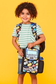 Smiggle Black Movin' Junior ID Lunchbox with Strap - Image 3 of 3