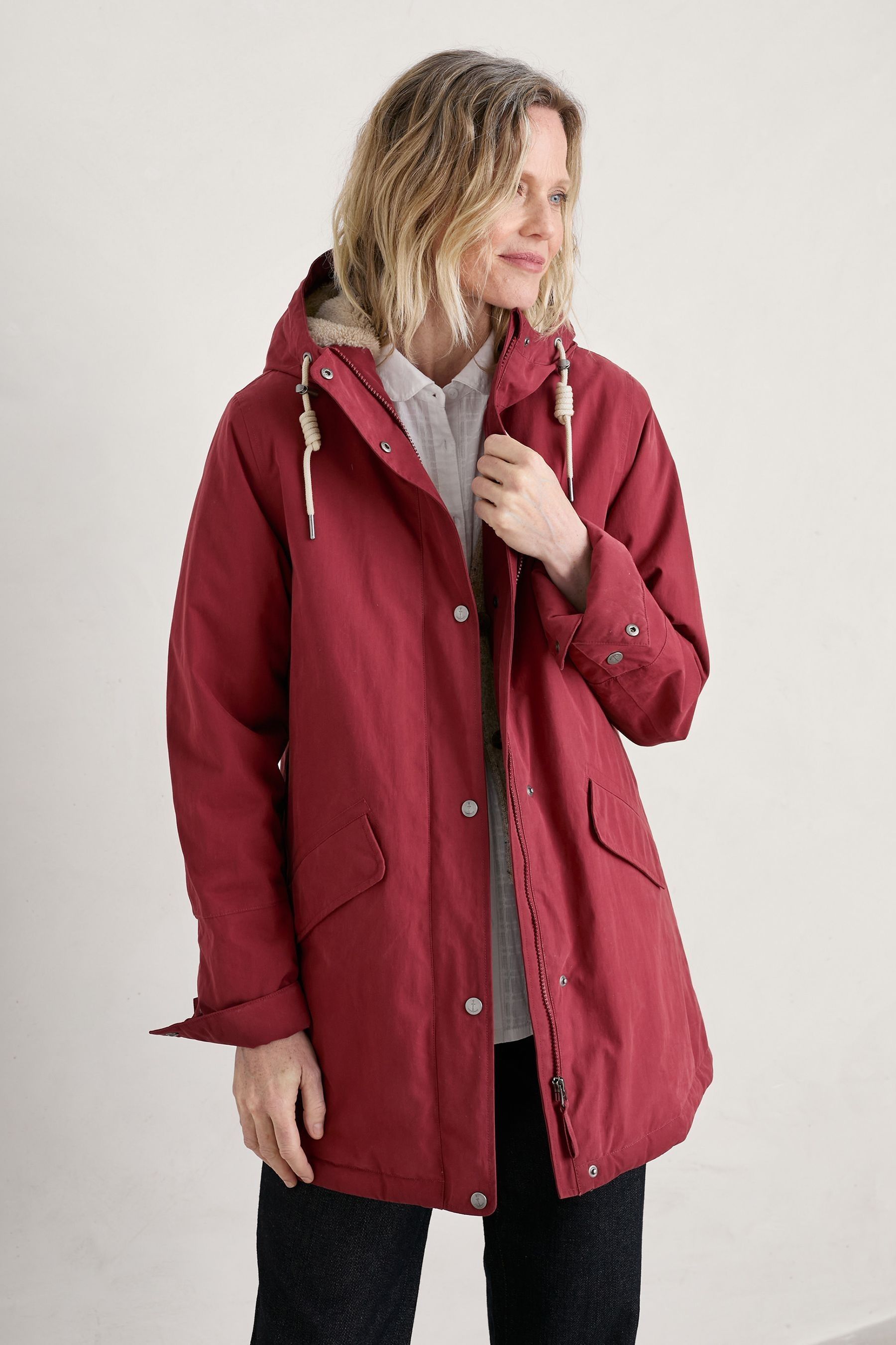 Seasalt top parka coat