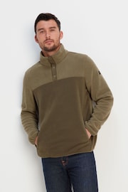 Tog 24 Green Farlow Press Stud Neck Fleece - Image 5 of 7