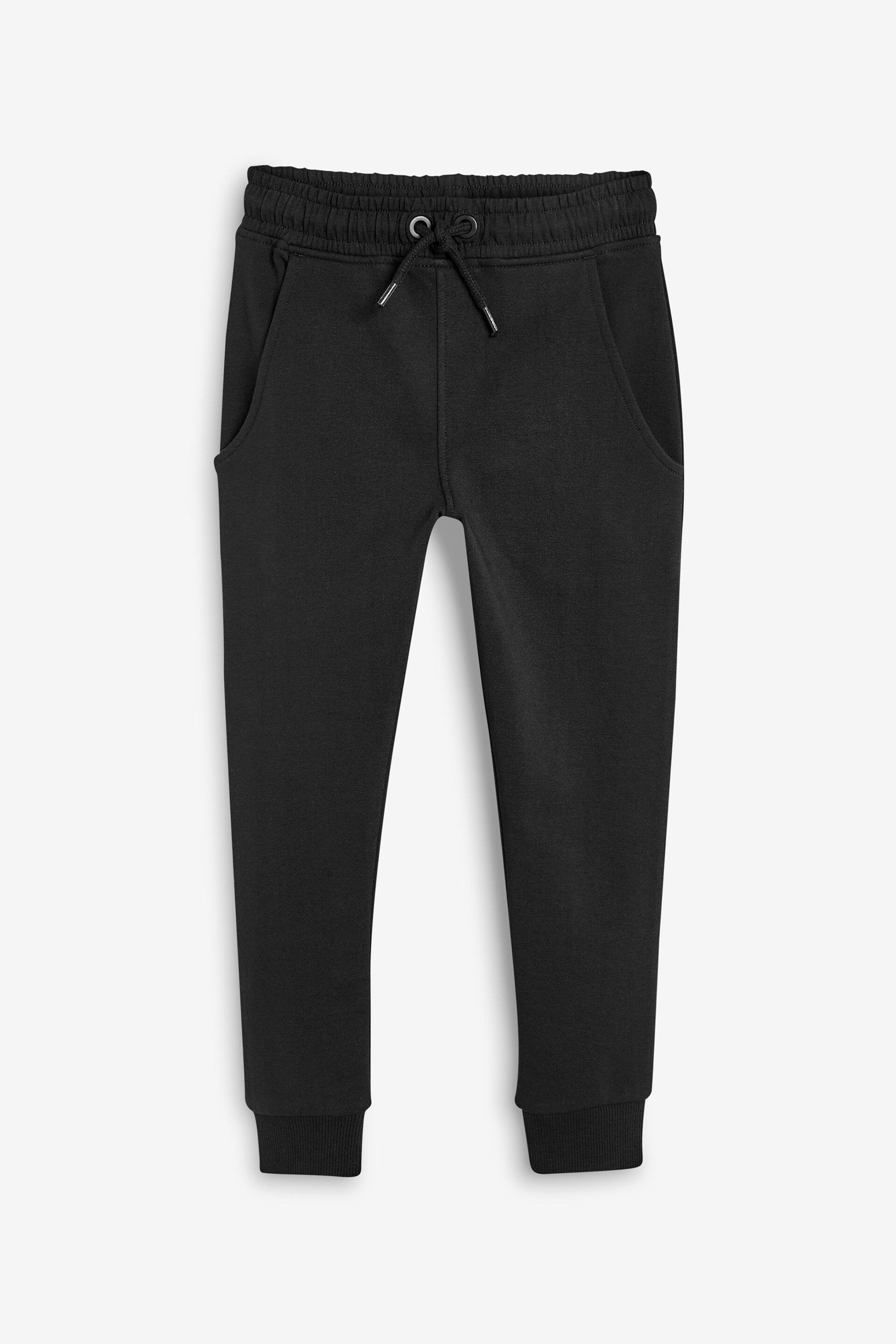 Black Skinny Fit Joggers (3-16yrs) - Image 5 of 7