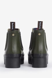 Barbour® Olive Green Halton Ankle Chelsea Wellington Boots - Image 5 of 6