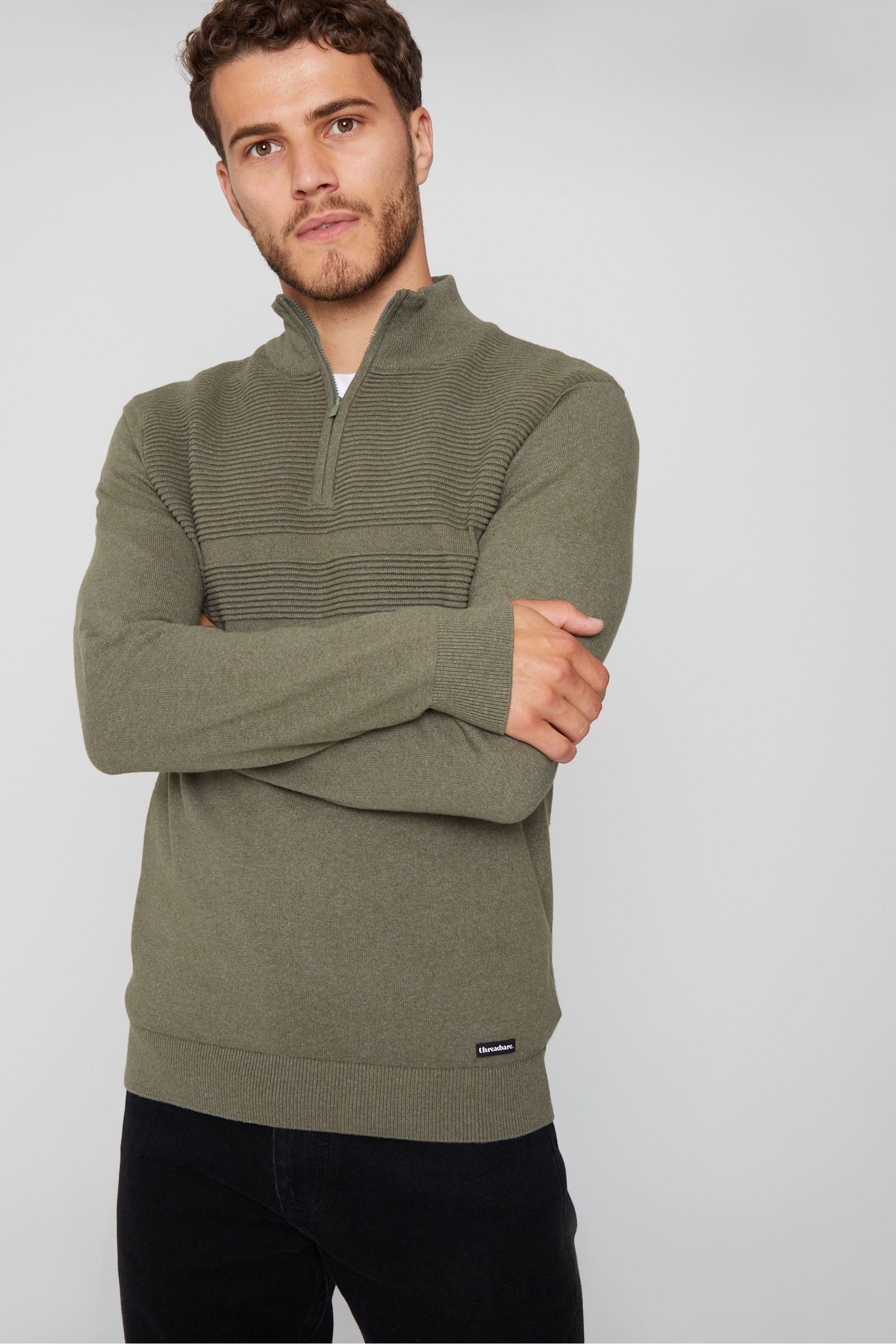 Khaki knitwear online