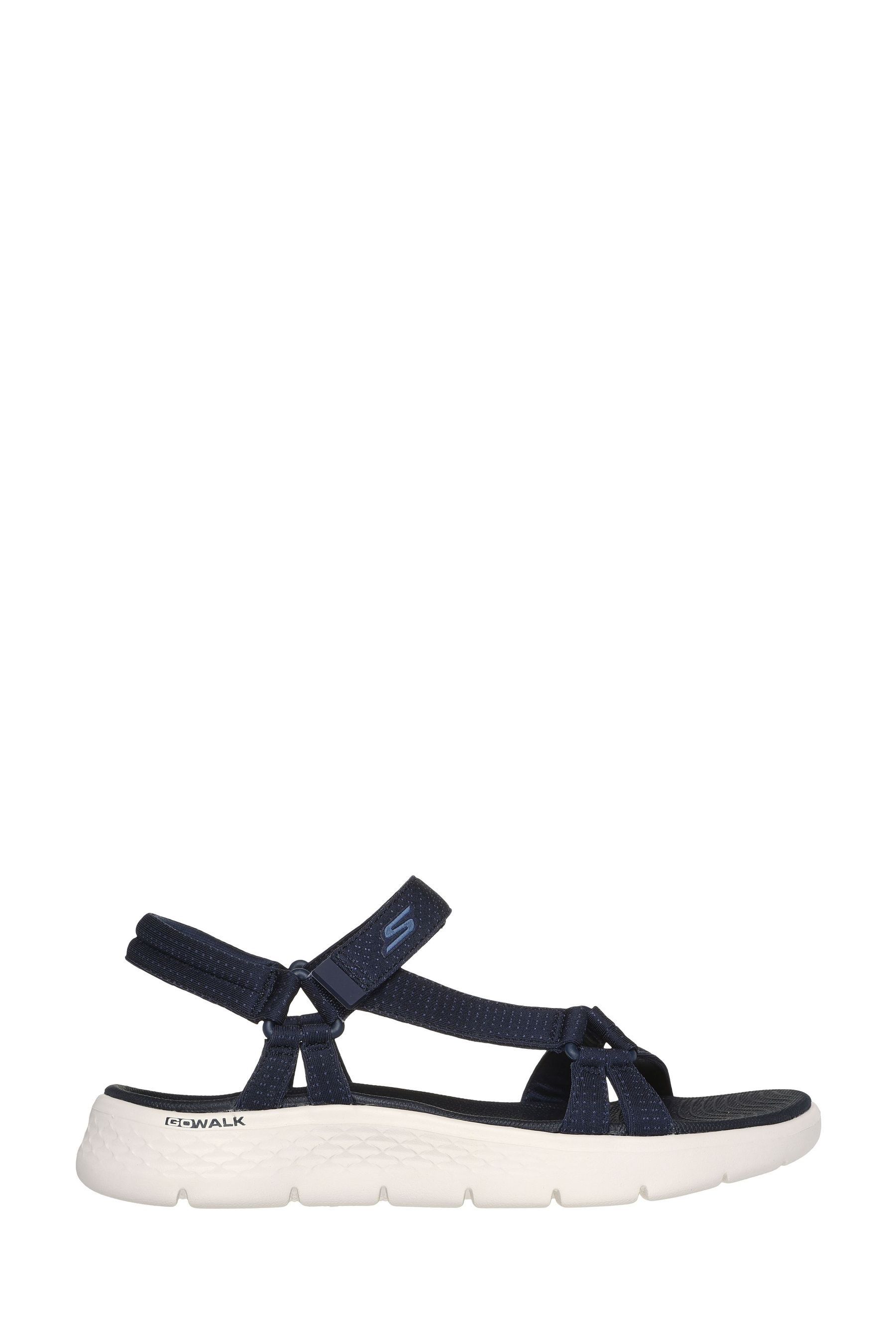 Buy Skechers Blue Go Walk Flex Sublime X Sandals from the Next UK online shop