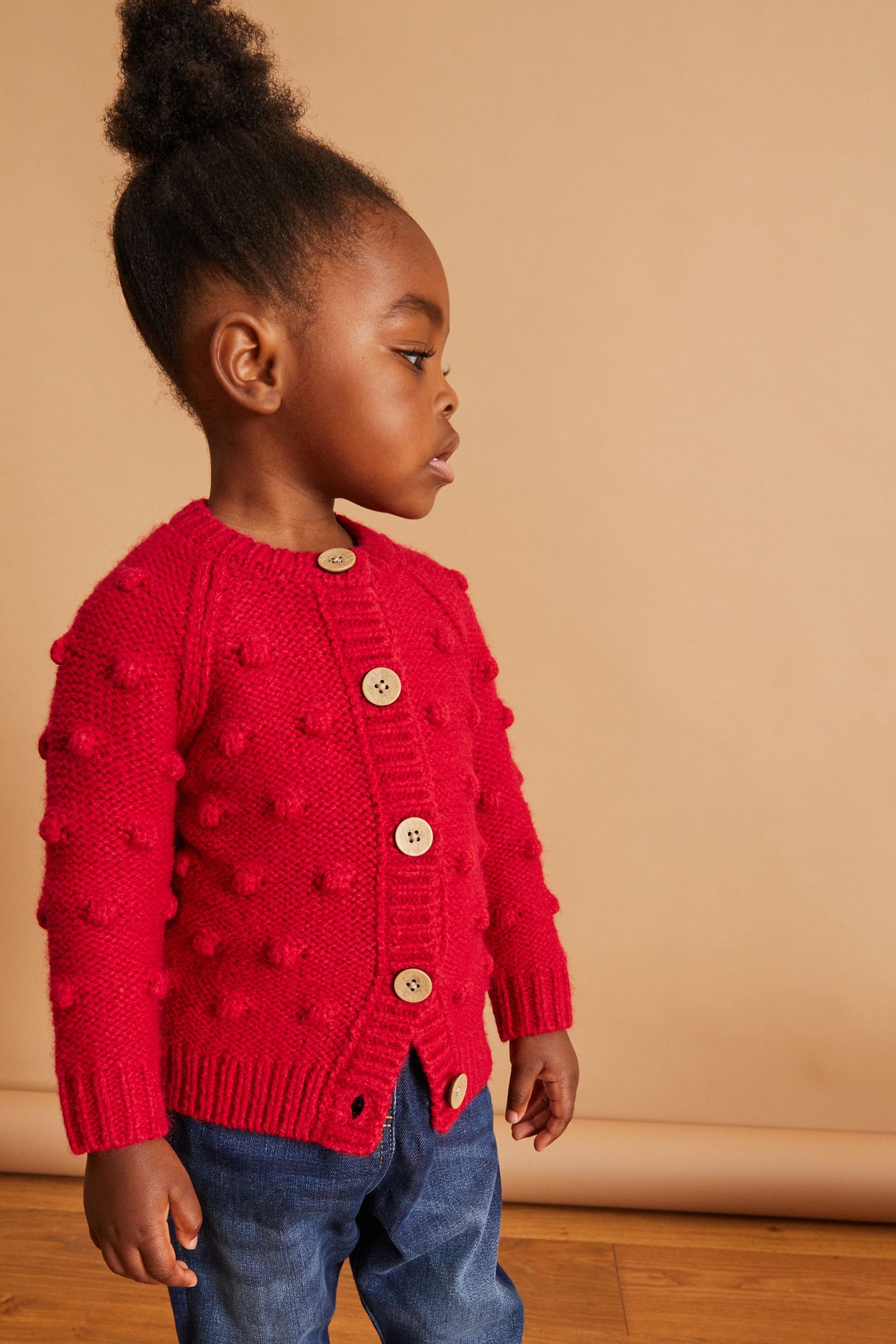 Chunky bobble cardigan deals