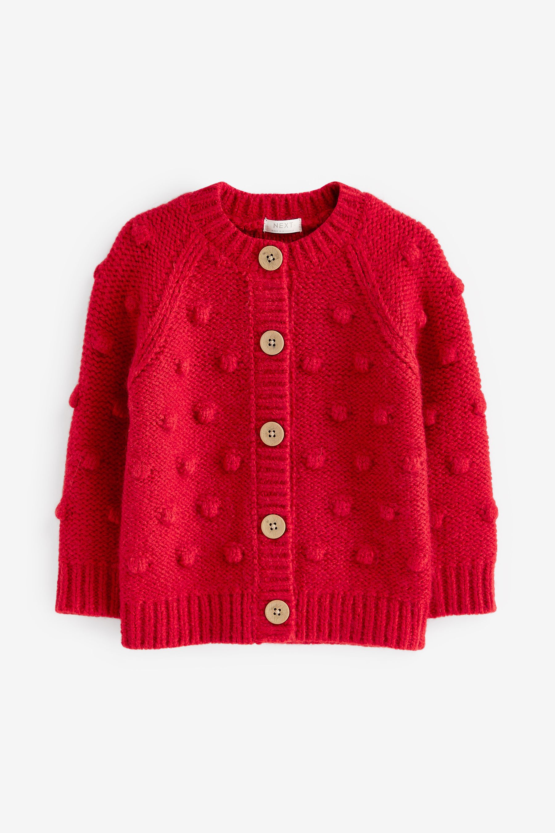 Chunky knit bobble cardigan cheap