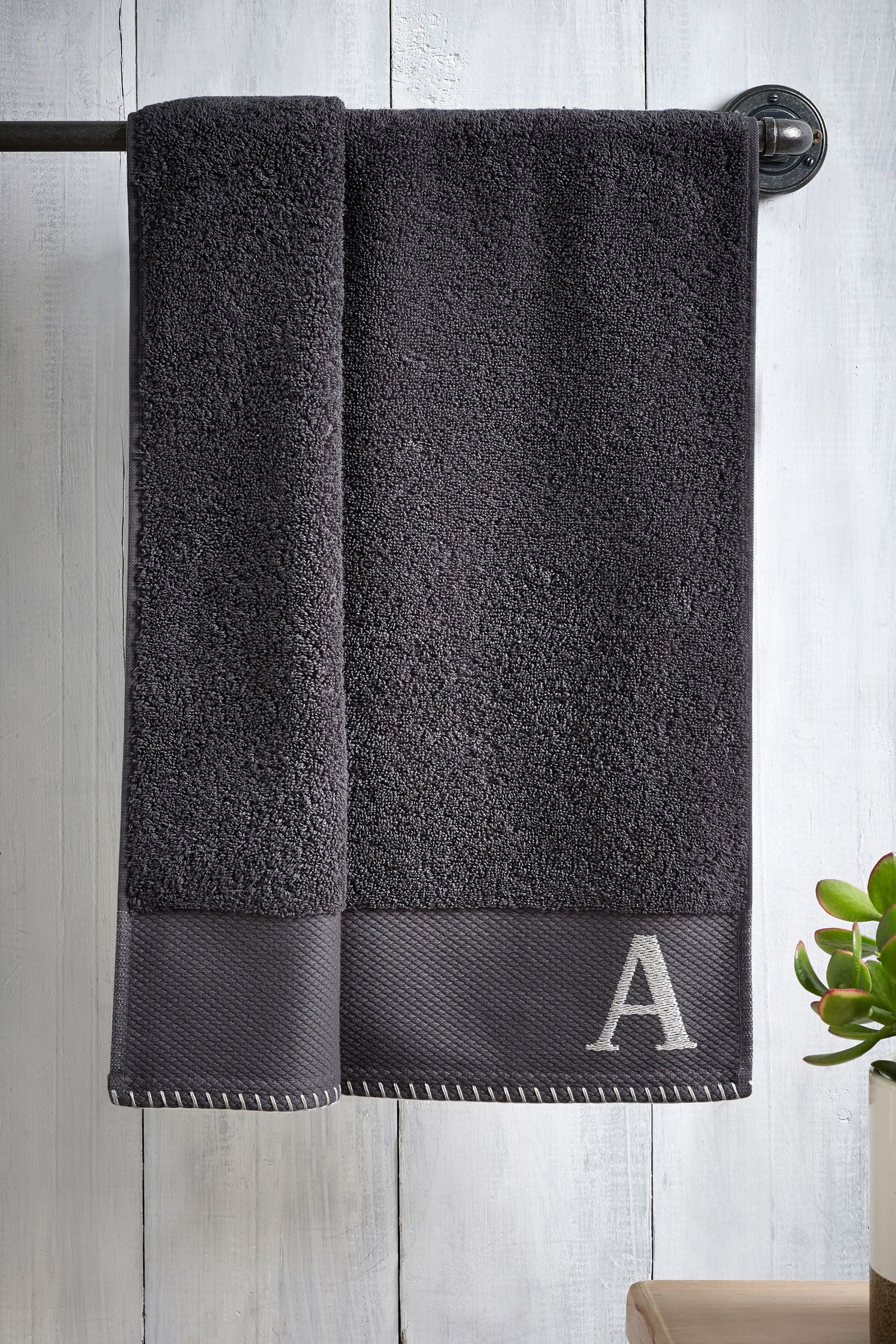 Alphabet bath towel sale
