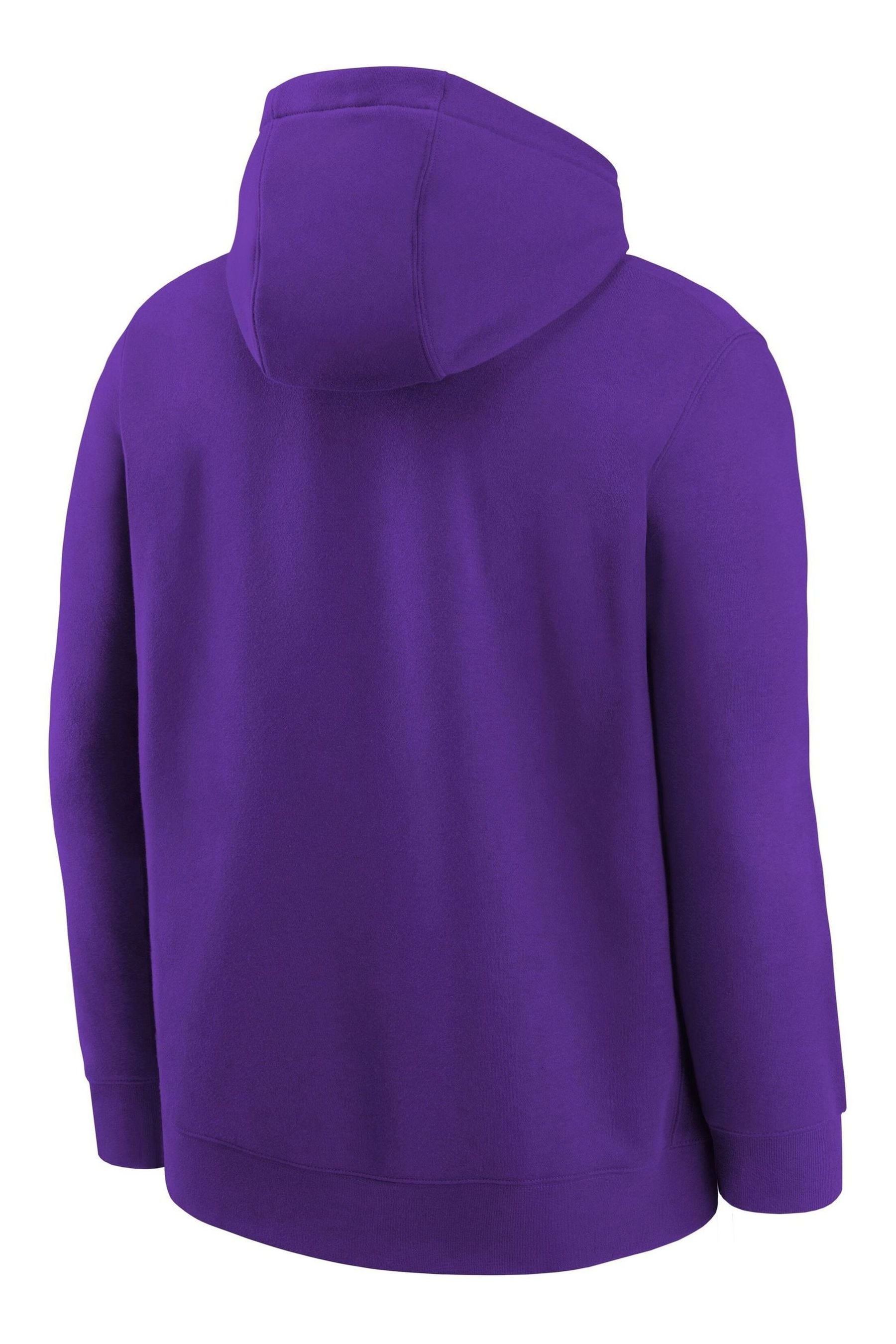 Purple nike hoodie youth shop