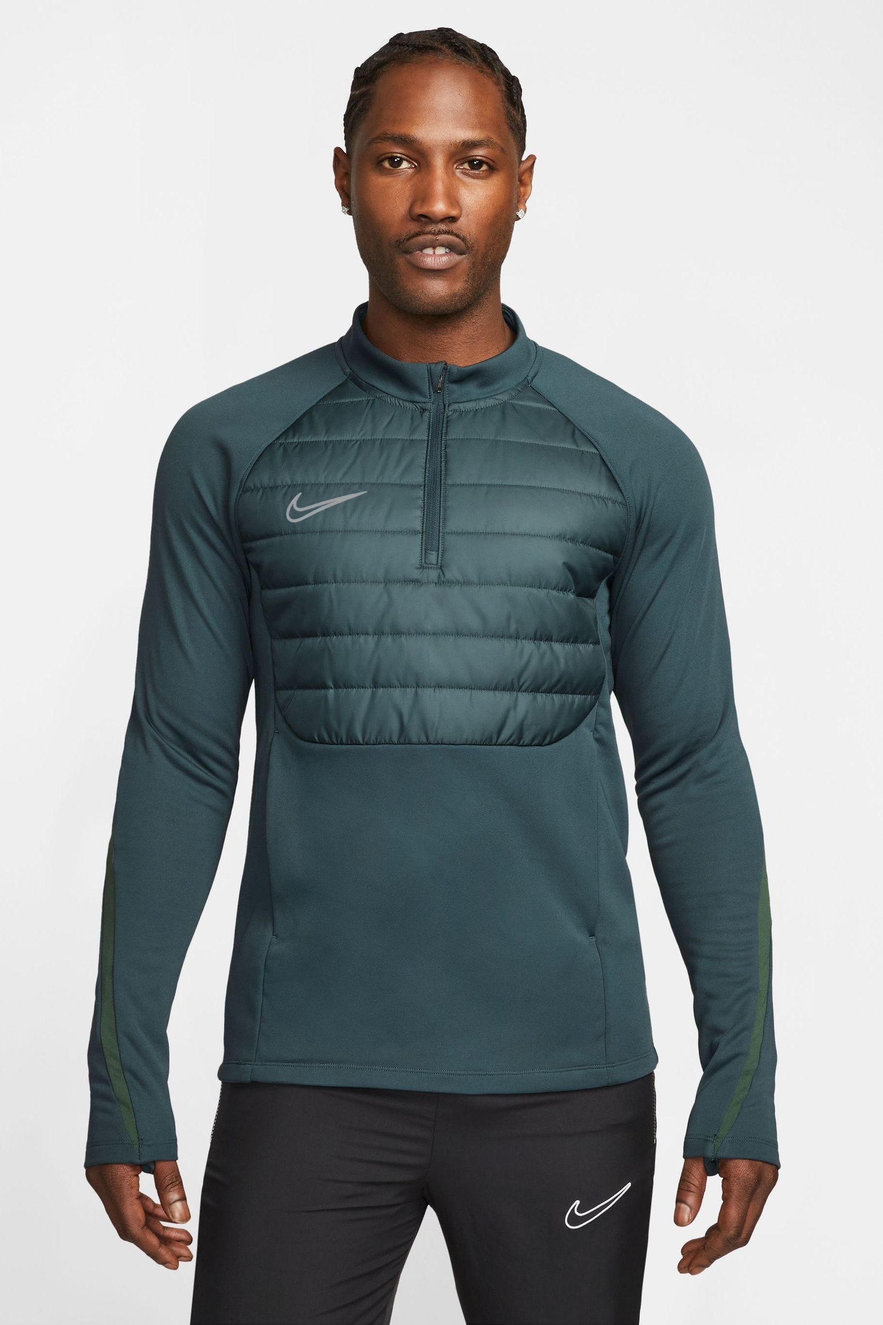 Nike half zip training top sale