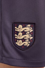 Nike Purple England Stadium Away Football Shorts - Image 6 of 7